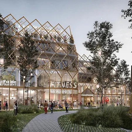 Dauphine - Centre Gare - Acces Autonome 24 Sur 24 - Boite A Cles & Gardien - Parking Public Dauphine 3*